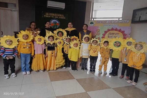 Basant Panchami festival was celebrated in International Public School