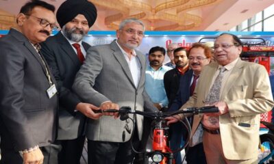 Neelam Cycles launched its first electric bicycle at the Gujarat Cycle Expo