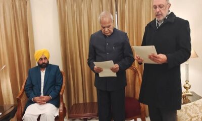 After the resignation of Dr. Sarari Balbir Singh became the new minister, took oath in Raj Bhavan