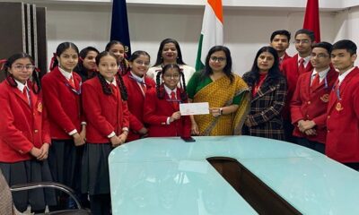 Deputy Commissioner Surbhi Malik praised the school students