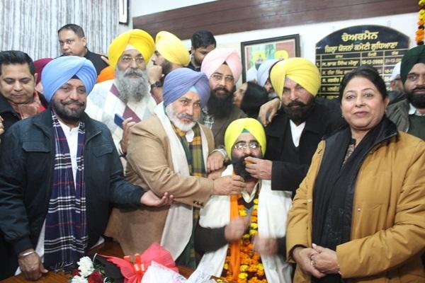 Sharanpal Singh Makkar assumed the post as Chairman of District Planning Committee
