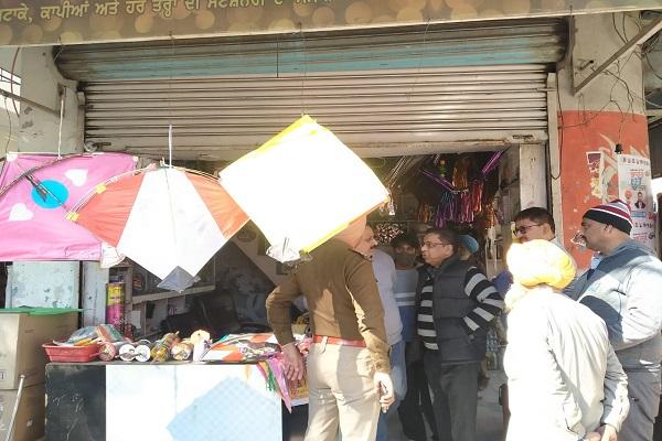 Joint teams raided shops to investigate China Door in Jagraon