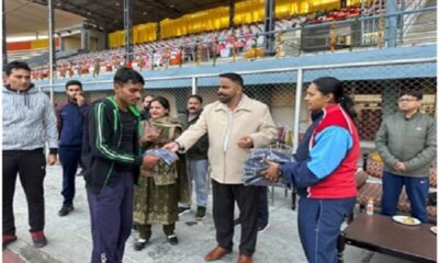 On the occasion of Republic Day, exhibition matches organized by Sports Department Ludhiana were held