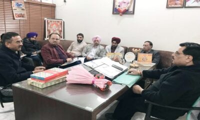 MLA Bagga discussed the problems faced by the residents of the constituency