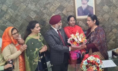 The new principal of Ramgarhia Girls College Prof. Jaspal Kaur held the post