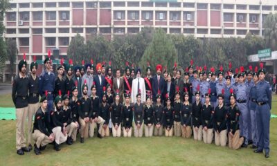 PAU The Vice Chancellor hoisted the national flag on the occasion of Republic Day