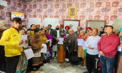 MLA Sidhu issued old age pension to more than 100 beneficiaries