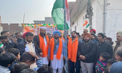 MLA Bhola Grewal hoisted the tricolor flag on the occasion of Republic Day at various schools and places.