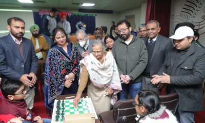 Chess competition held at BCM Arya School