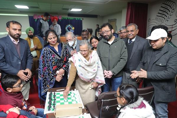 Chess competition held at BCM Arya School