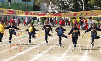 Children of BCM Arya International showcased their sporting talent