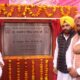 The Minister of Public Works laid the foundation stone for the special renovation of Shaheed Kartar Singh Sarabha Marg