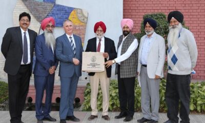 The German delegation appreciated PAU's wheat varieties and irrigation systems