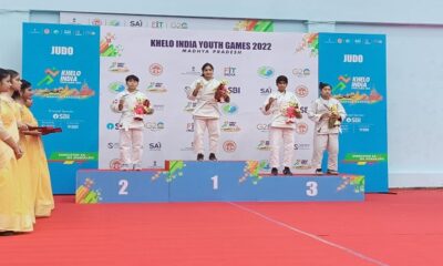 Ramgarhia College athlete Tanishtha Tokes won the gold medal