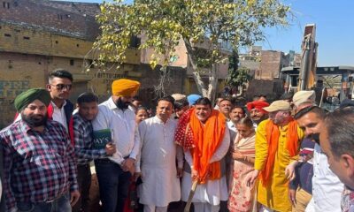 MLA Parashar launched a Rs 9.39 crore project to cover the drain