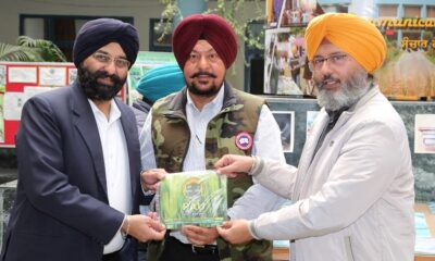 Former student Kanwarpal Singh visited PAU