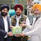 Former student Kanwarpal Singh visited PAU