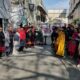 Protest by the staff of Gujranwala Guru Nanak Khalsa College