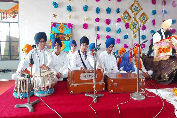 Sri Akhand Path Sahib conducted at Sacred Soul Convent School