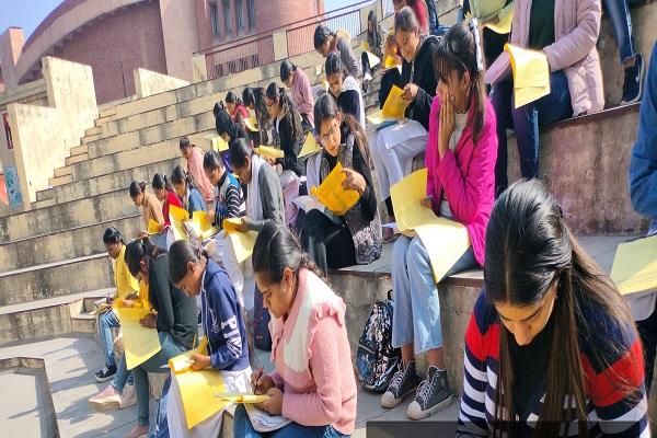 Moral education exam conducted in Khalsa College