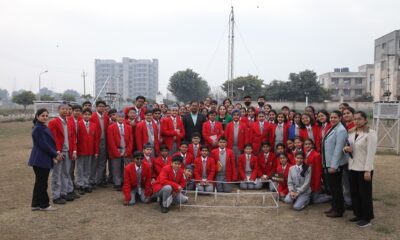 Students of BCM Arya International conducted an educational tour