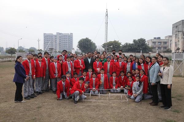 Students of BCM Arya International conducted an educational tour