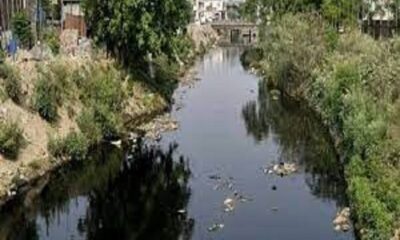 An awareness campaign was conducted to prevent the city residents from throwing garbage in the old drain