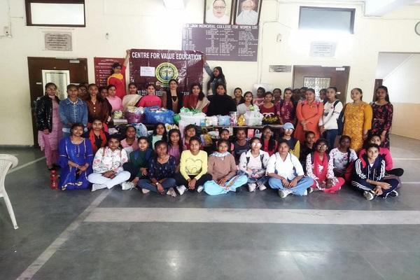 The students conducted a tour of Bal Bhavan and Orphanage