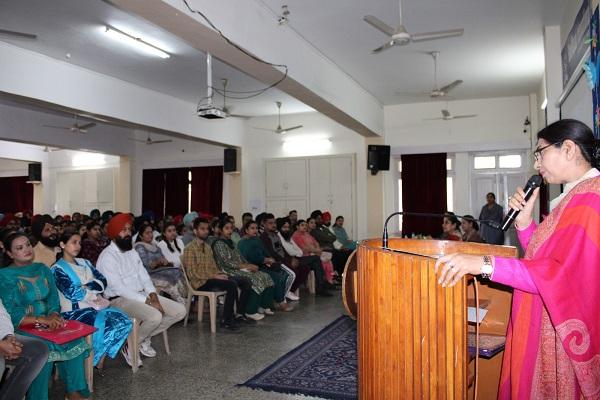 Orientation program conducted for parents of new admissions of Nursery and LKG