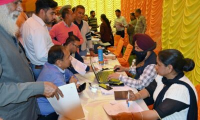 Galada issued NOC of 150 plots to the applicants during the special camp. handed over