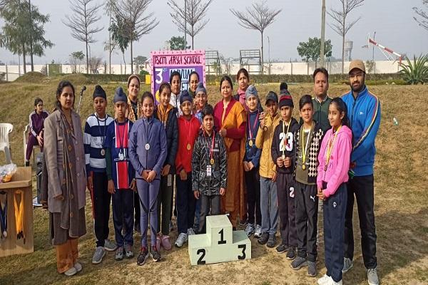 Annual sports day celebrated at BCM Arya School