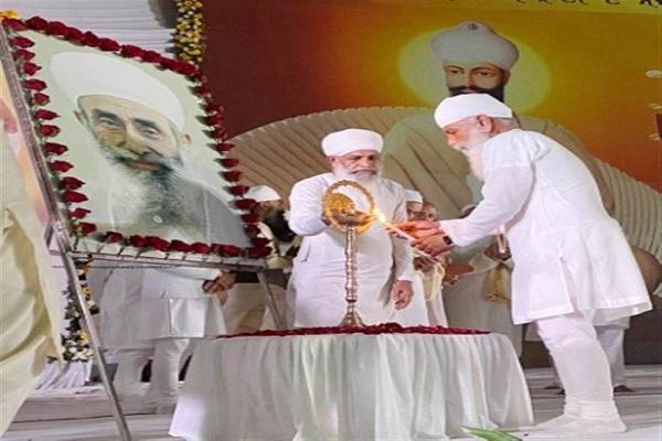 The music conference held on Prakash Purab of Satguru Ram Singh