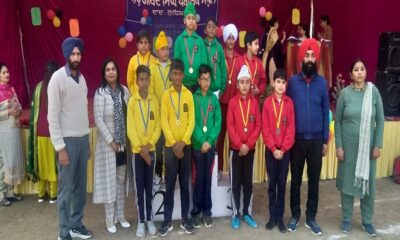 Sports Day celebrated in Guru Gobind Singh Public School
