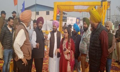 MLA Daljit Singh Grewal and Deputy Commissioner reviewed the sewage treatment plant