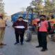 During checking in Ludhiana-Jagrao area, 10 vehicles were stopped, challans of 5 were cut.