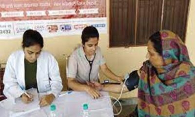 Examination of 650 patients during medical camp by Employees State Insurance Corporation