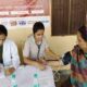 Examination of 650 patients during medical camp by Employees State Insurance Corporation