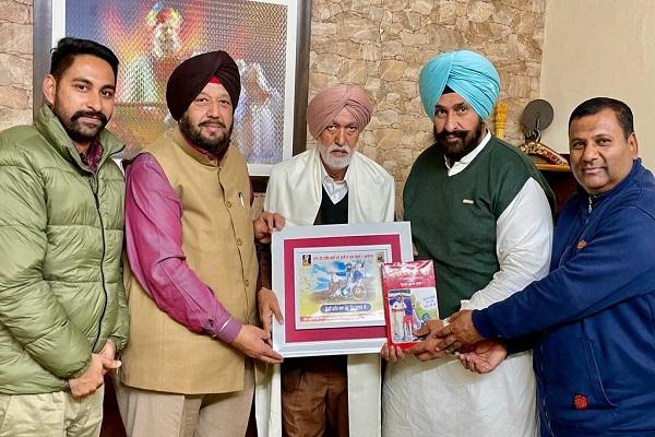 Punjabi writer Boota Singh Chauhan honored by Baba Banda Singh Foundation