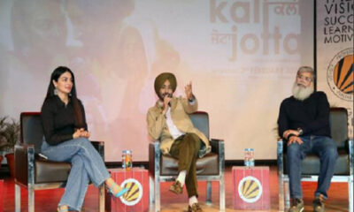 Satinder Sartaj and Neeru Bajwa had a special conversation with the students