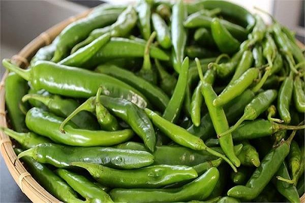 Consume green pepper to speed up the eyesight!