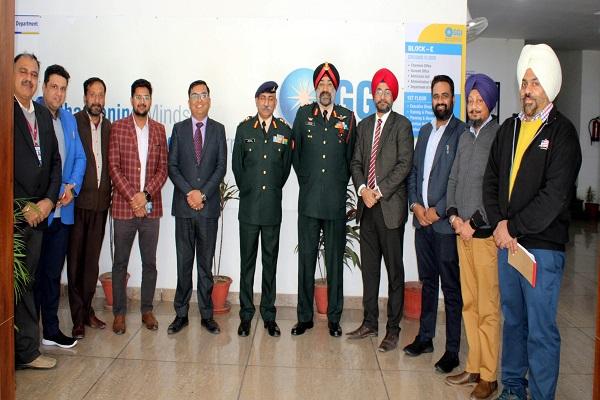The NCC Cadets who participated in the Republic Day Parade were felicitated