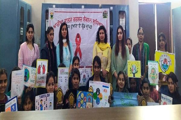 Poster Making and Slogan Writing Competition conducted on World Tuberculosis Day