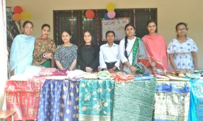 Organized a one day market 'Workmanship to Business' at Devaki Devi Jain College