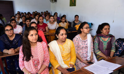 Organized PowerPoint presentation activity in Khalsa College for Women