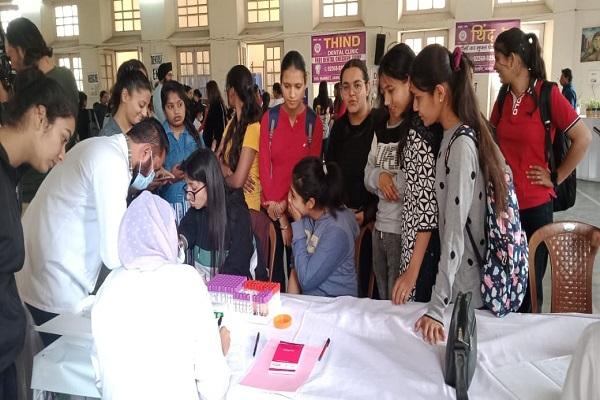 Old Students Association Nelgaya Health Checkup Camp at Khalsa College for Women