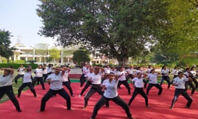 Organized self defense workshop at Arya College