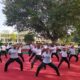 Organized self defense workshop at Arya College