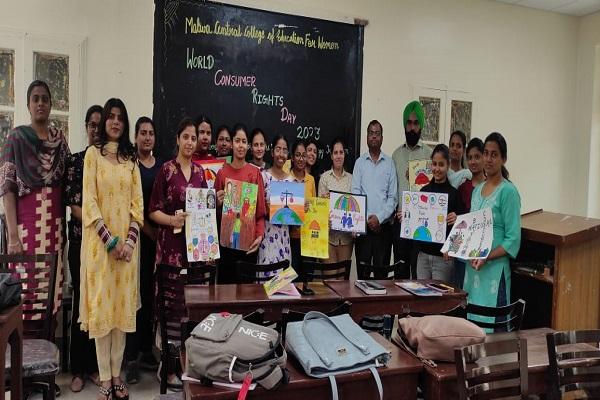 World Consumer Rights Day celebrated in Malwa Central College