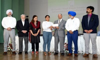 PAU student Dr. Awarded with travel grant at Khush Annual Ceremony