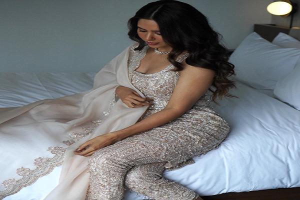 Actress Sonam Bajwa's stunning look in a silver suit, pictures that went viral in no time